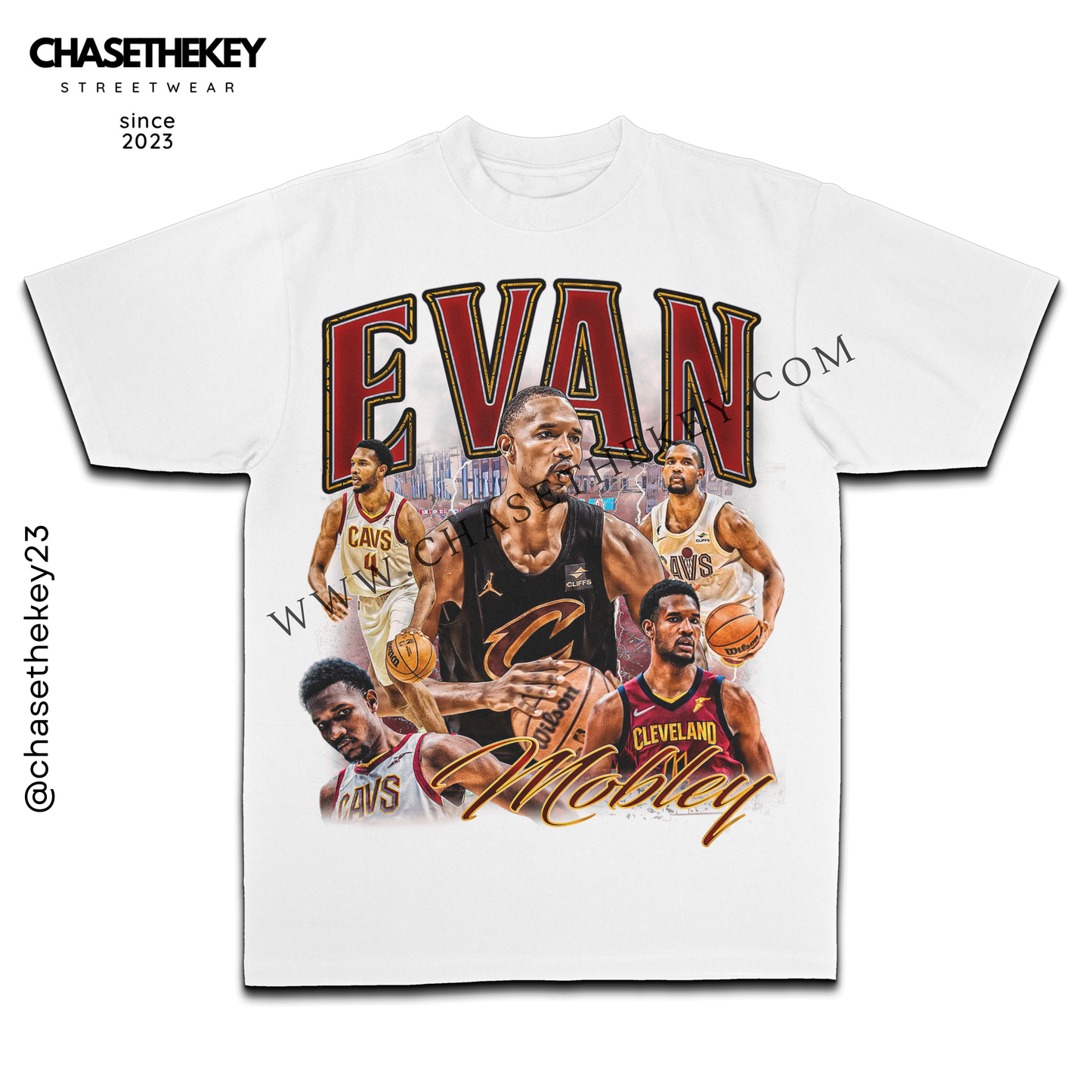 Evan Mobley Cleveland Cavaliers Shirt celebrating the rising star.