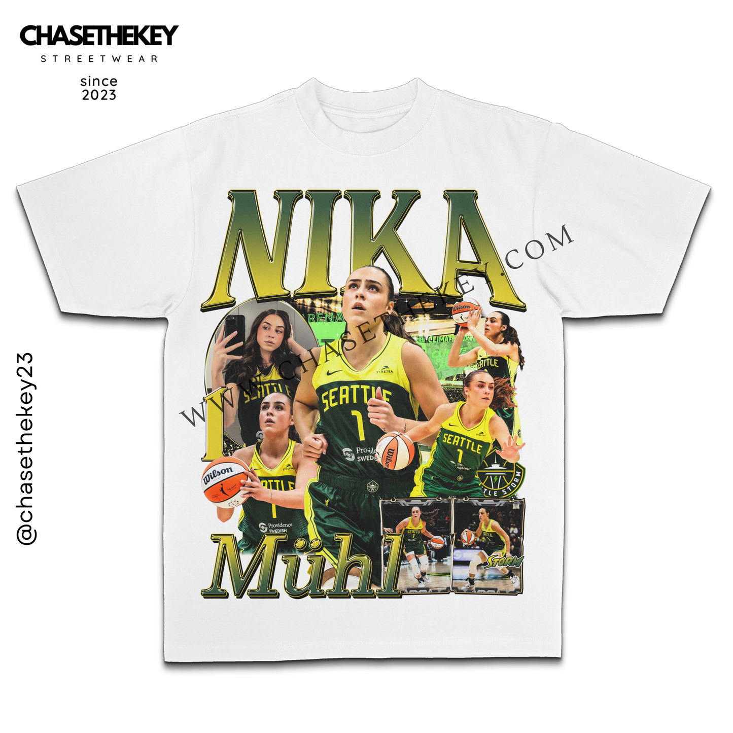 Nika Mühl Seattle Storm basketball t-shirt for fans