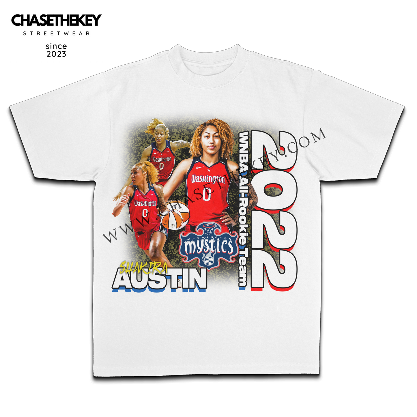 Shakira Austin Washington Mystics T-Shirt