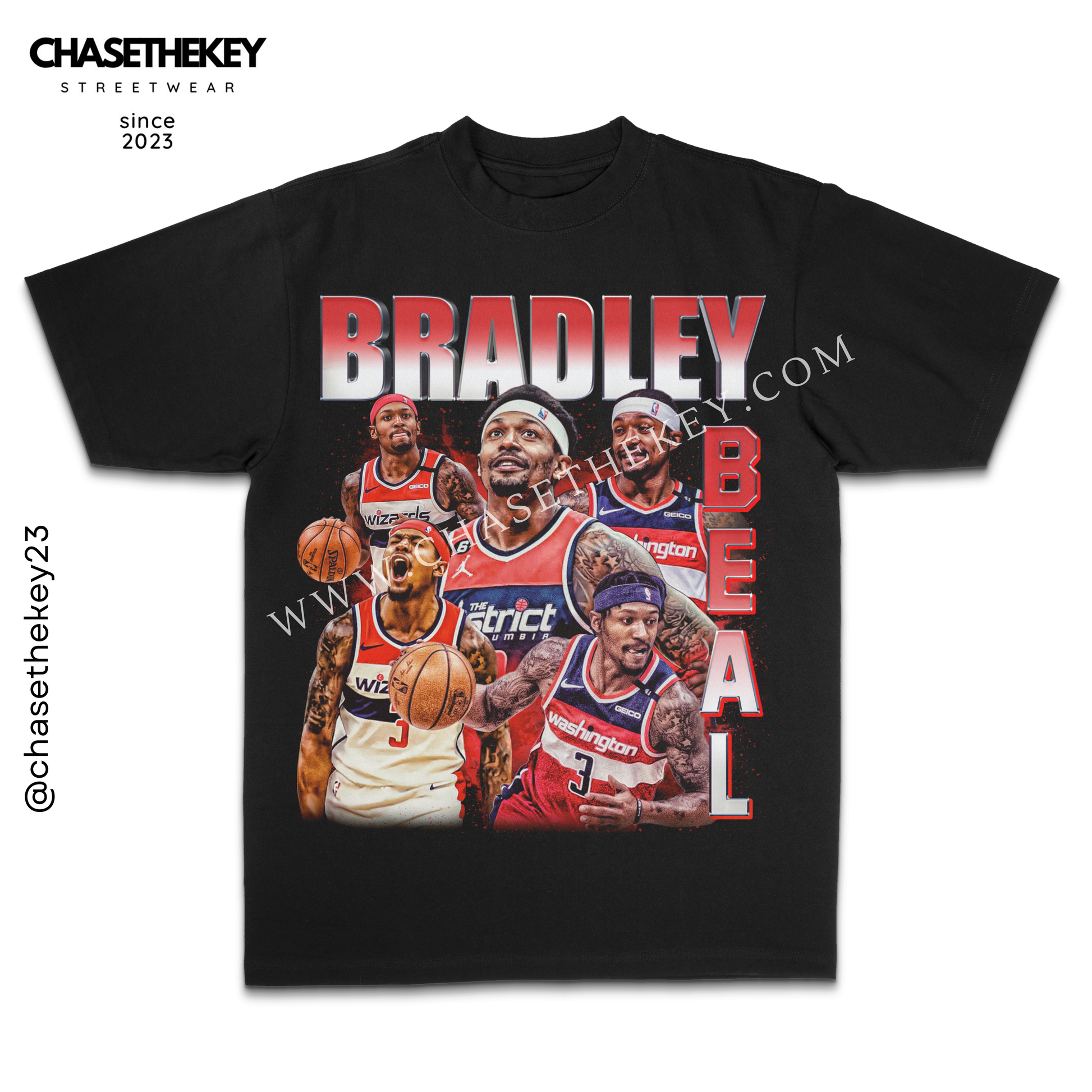 Bradley Beal Washington Wizards T-shirt for basketball fans