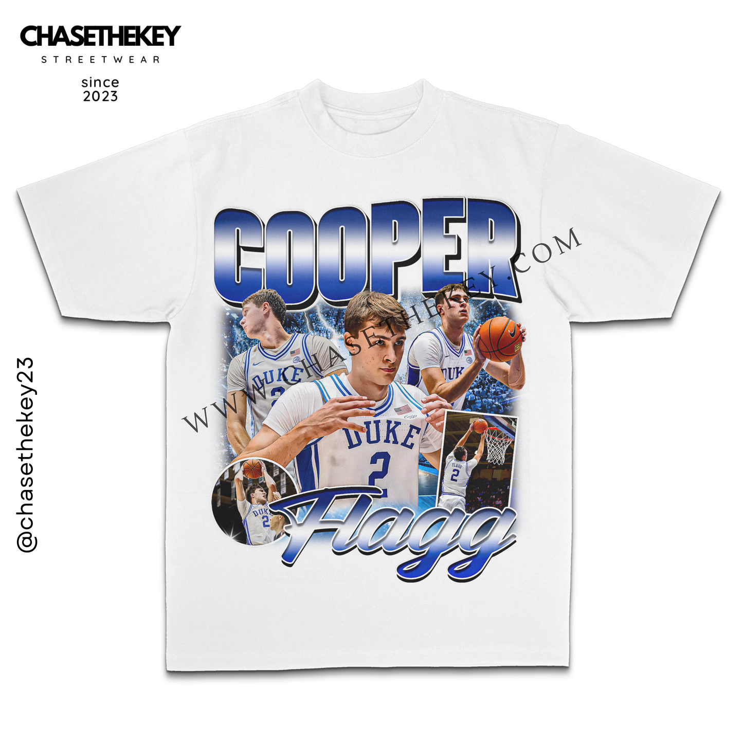 Cooper Flagg Duke t-shirt for Blue Devils fans