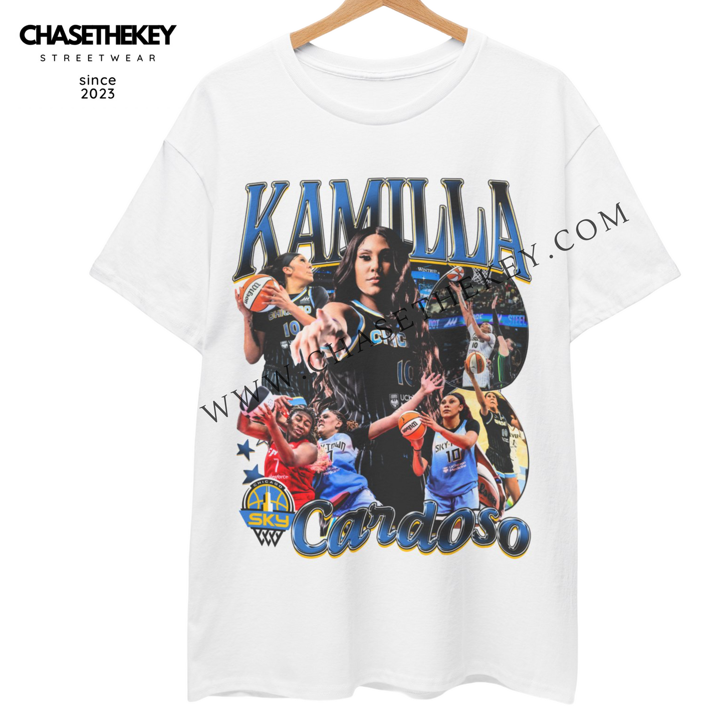 Kamilla Cardoso Chicago Sky T-shirt for WNBA fans