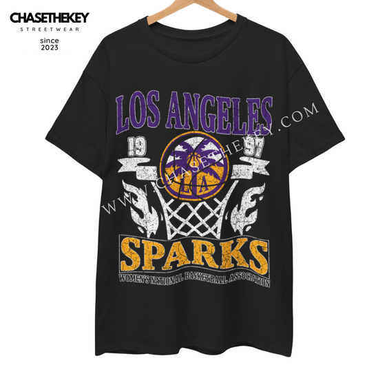 Official Los Angeles Sparks basketball team T-shirt