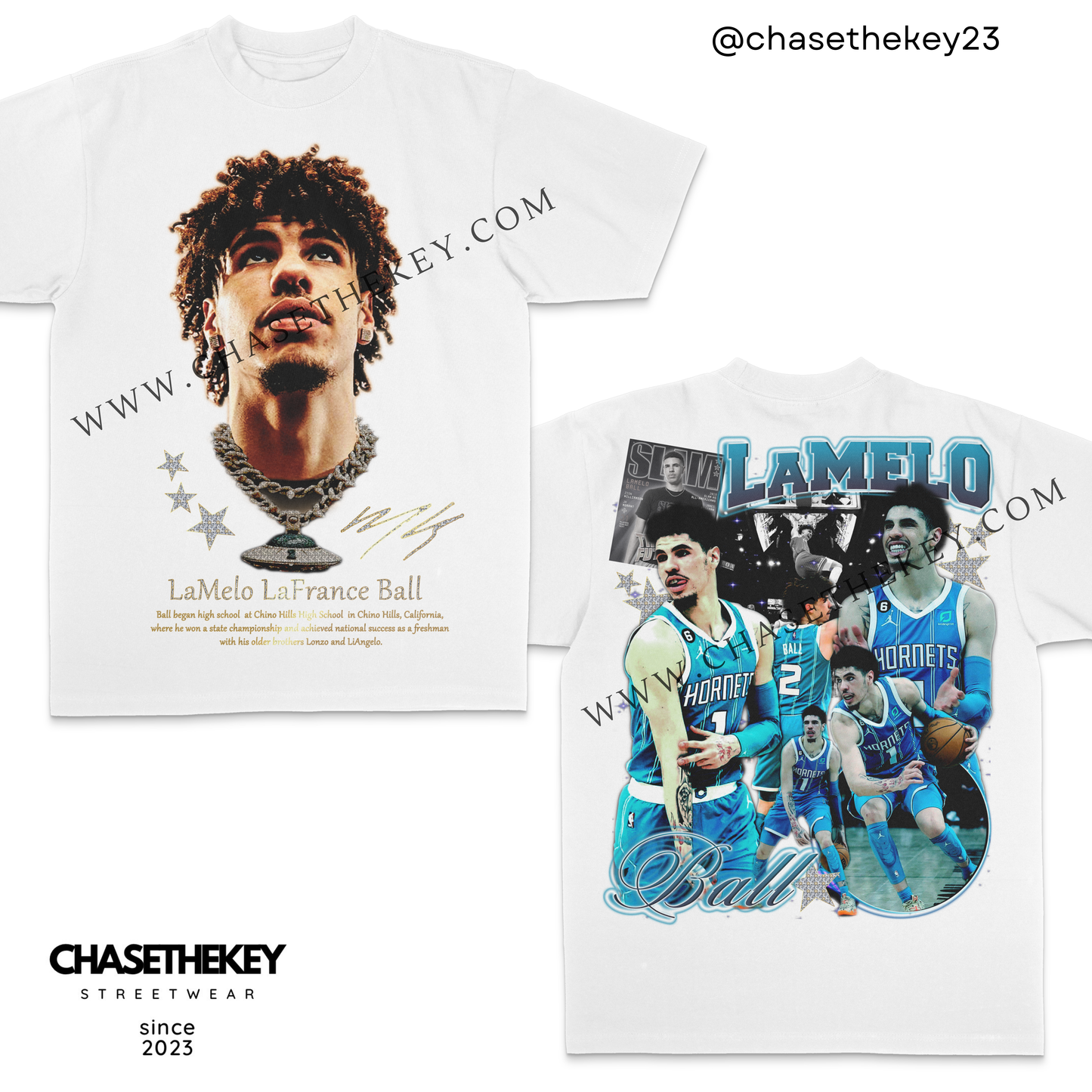 LaMelo LaFrance Ball Charlotte Hornets T-shirt for NBA fans