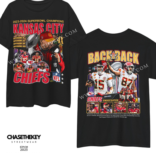 Kansas City Chiefs Back-to-Back NFL Champions t-shirt