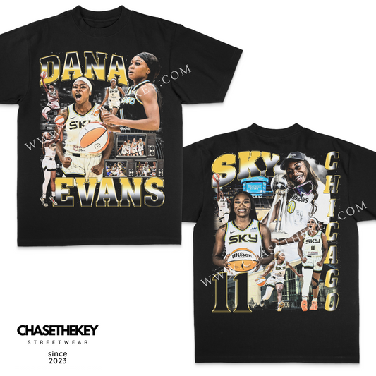 Dana Evans Chicago Sky T-shirt for WNBA fans