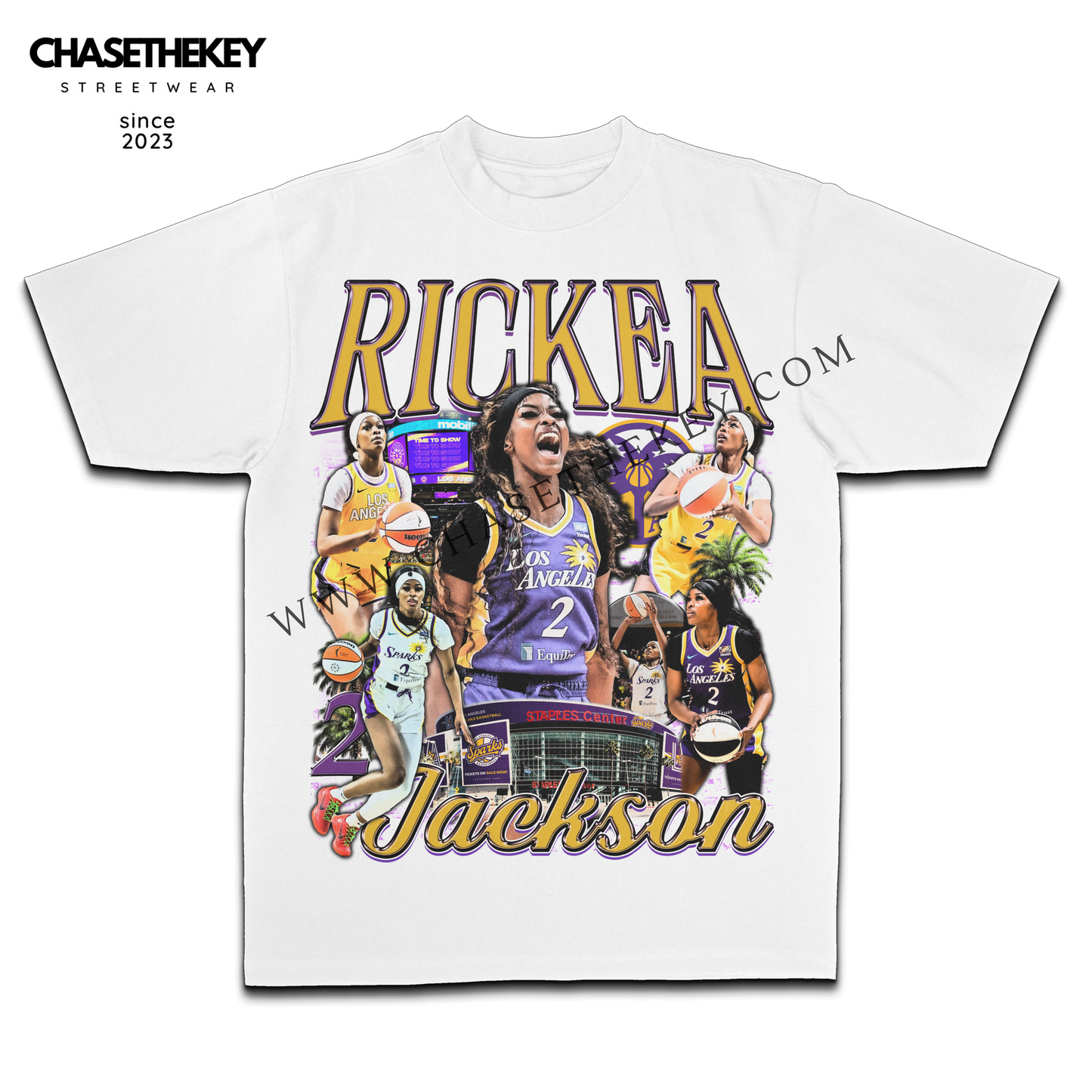 Rickea Jackson Los Angeles Sparks T-Shirt