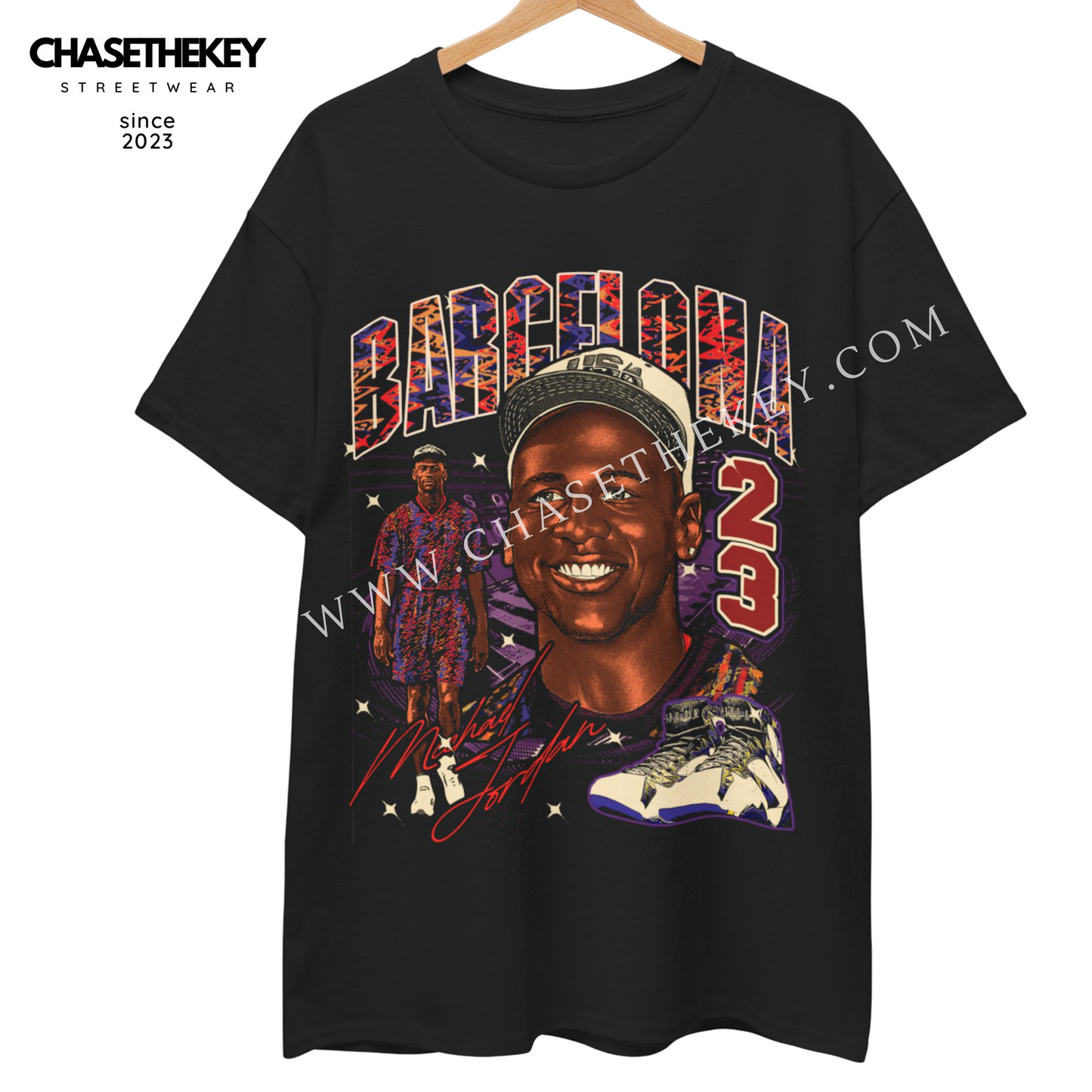 Michael Jordan Barcelona Shirt