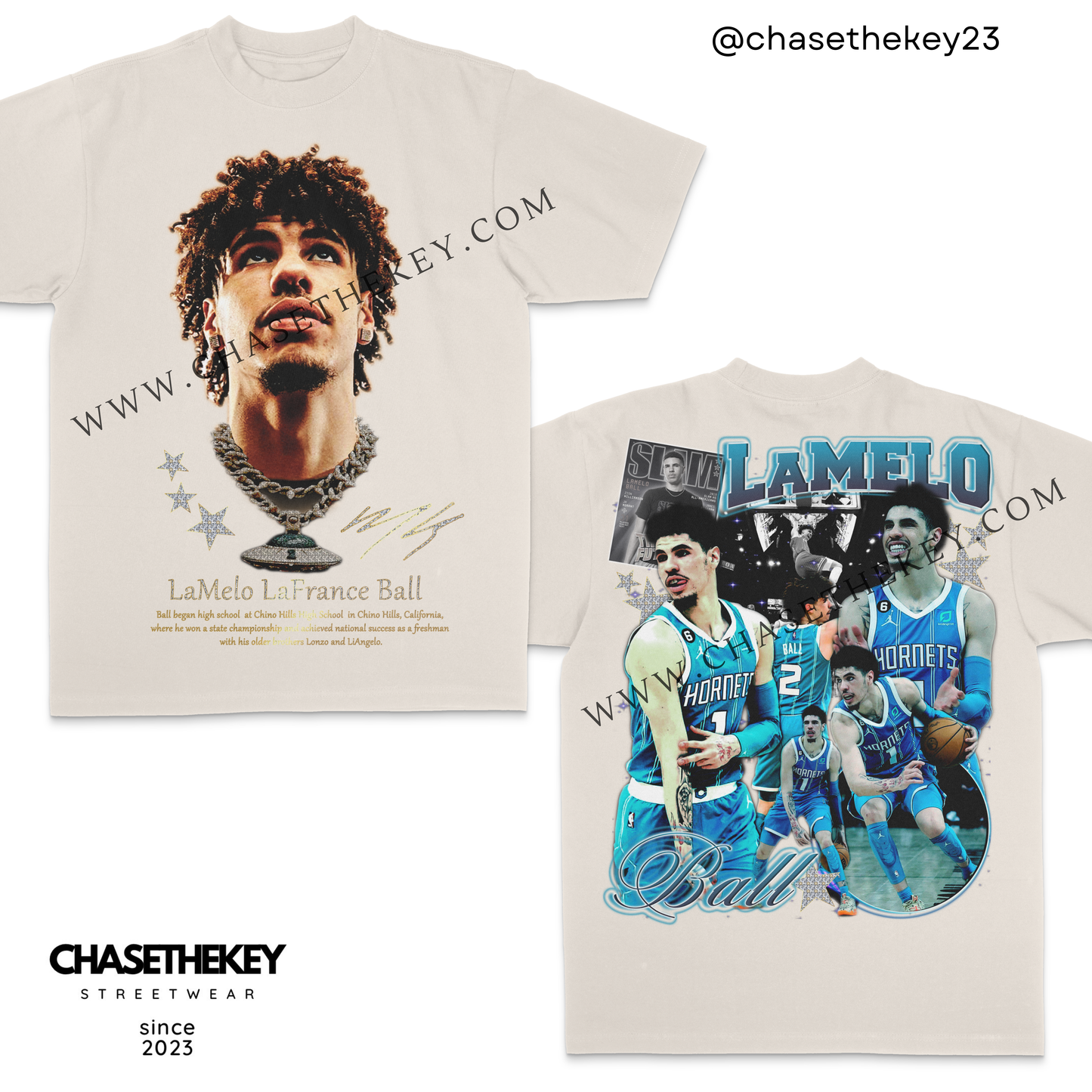 LaMelo LaFrance Ball Charlotte Hornets T-shirt for NBA fans