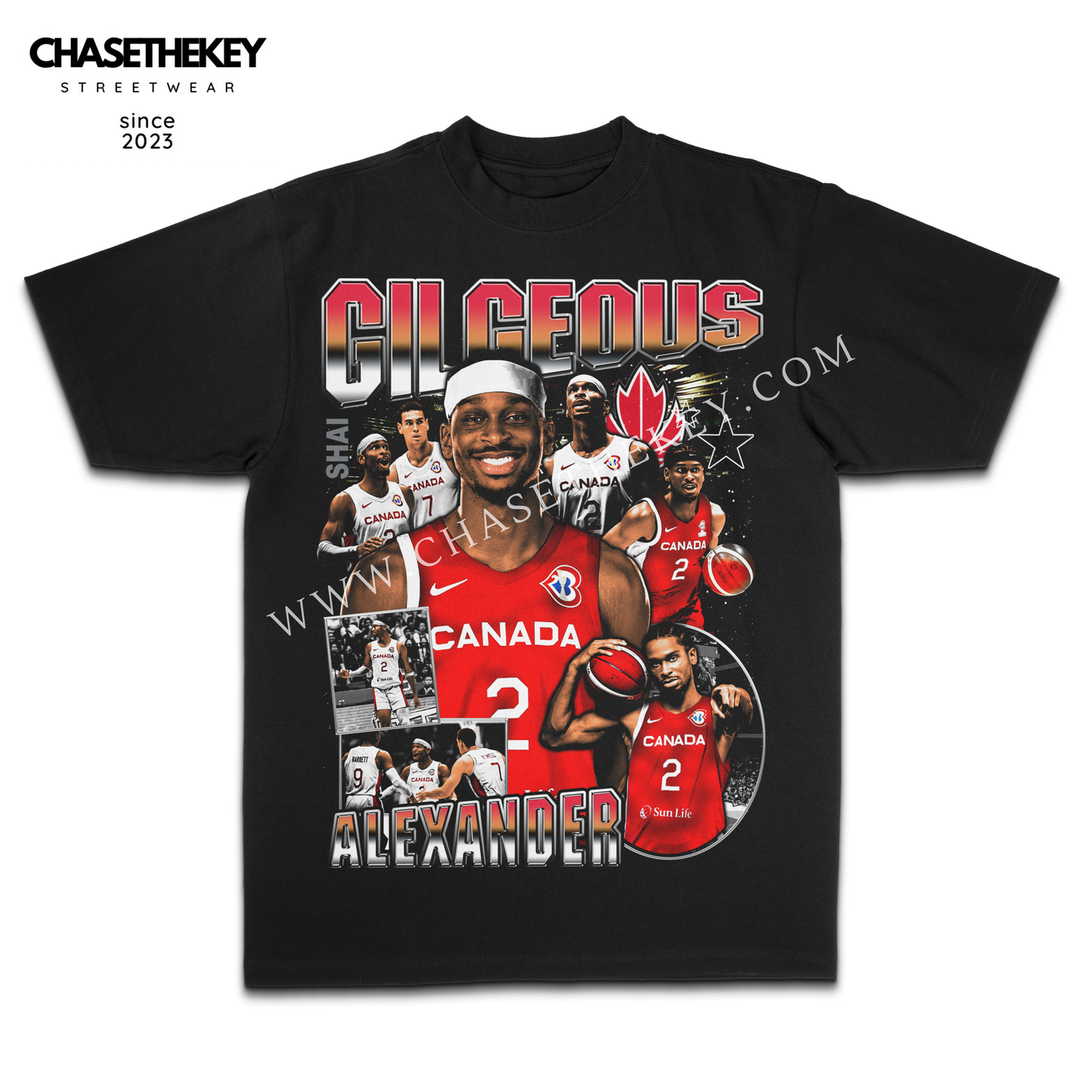 Shai Gilgeous-Alexander Canada National Team T-Shirt