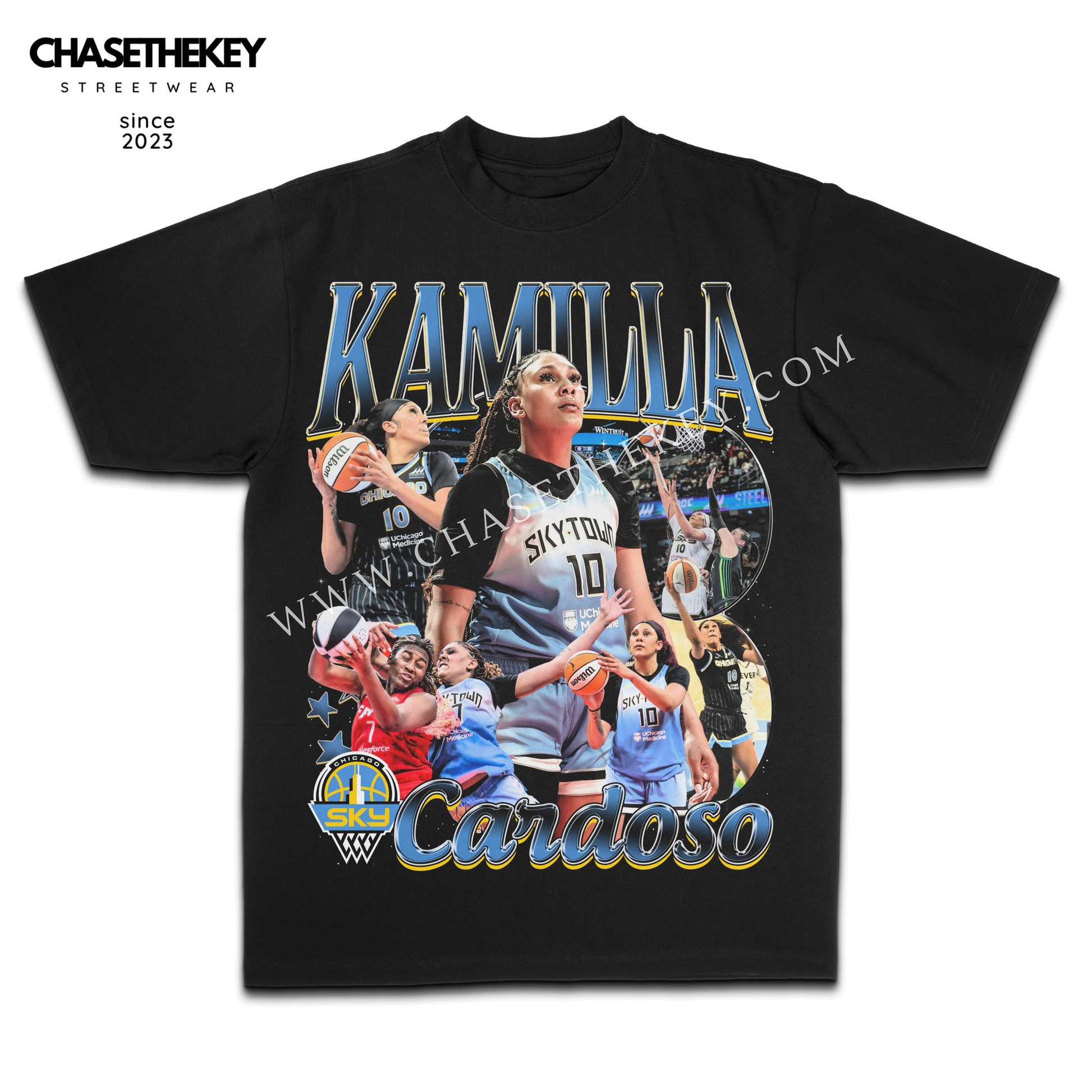 Kamilla Cardoso Chicago Sky T-shirt for WNBA fans