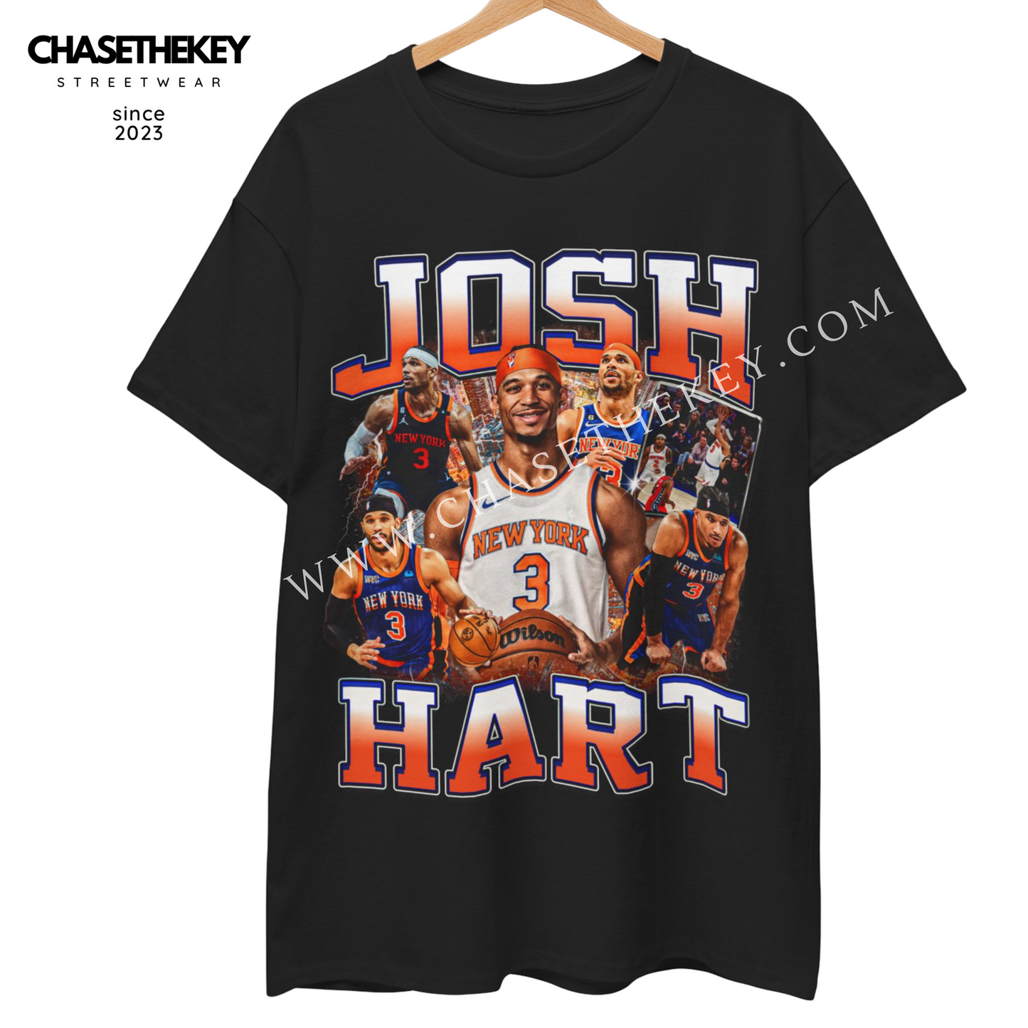 Josh Hart New York Knicks basketball shirt