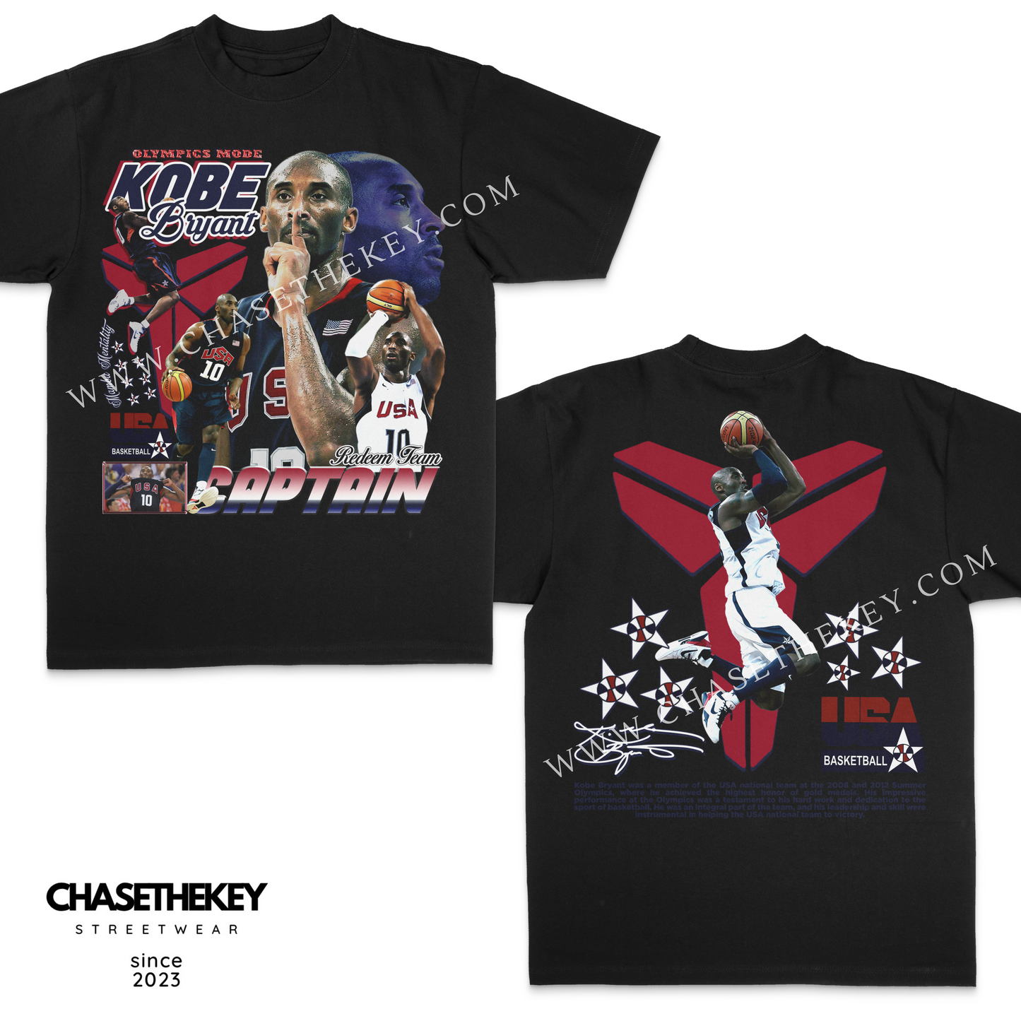 Kobe Bryant USA Basketball Shirt