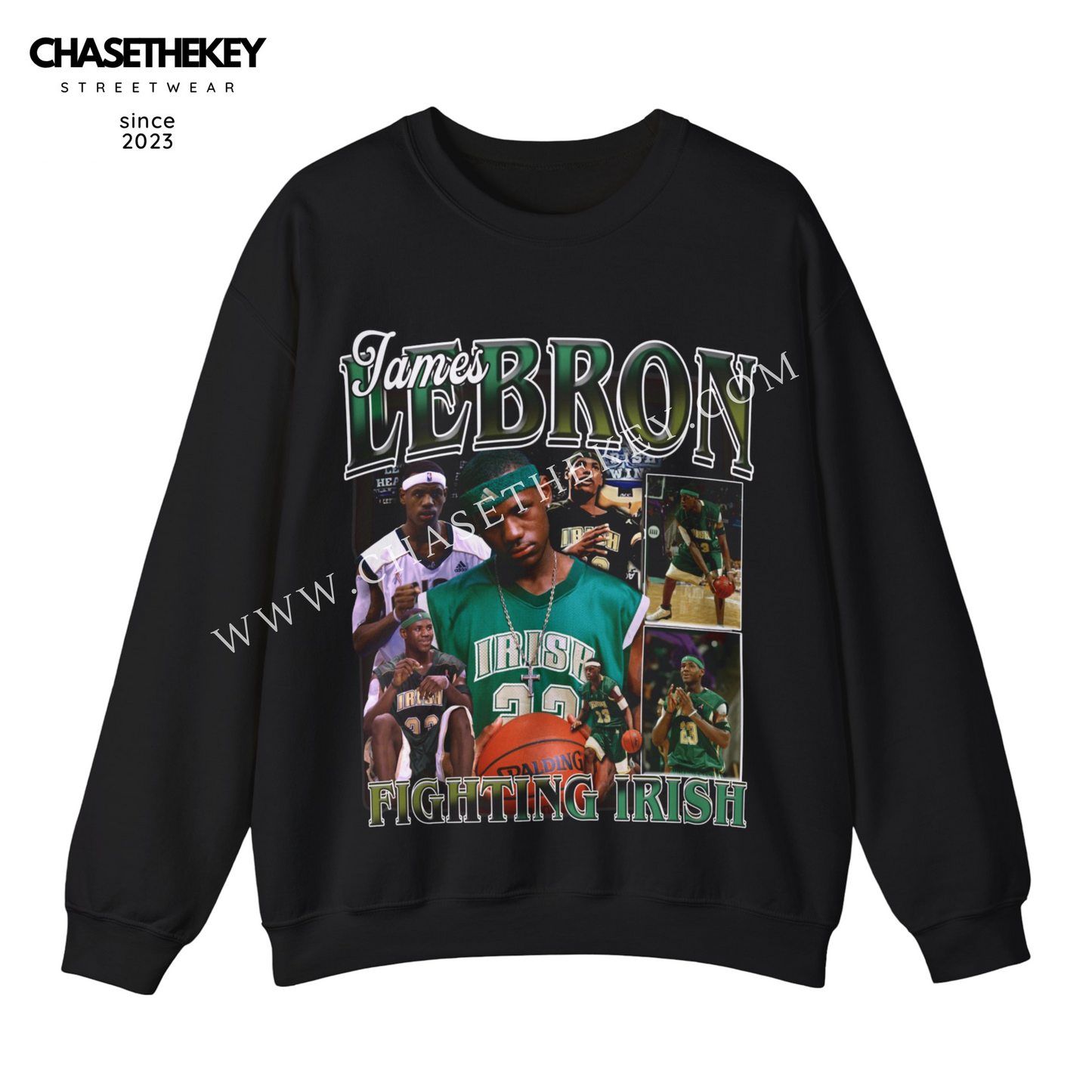 LeBron James Fighting Irish Sweatshirt