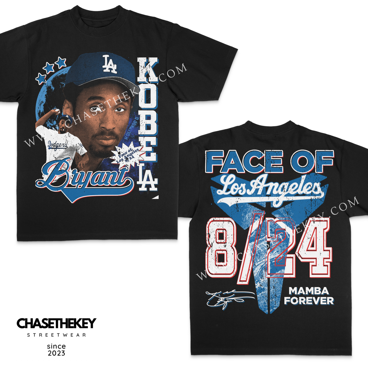 Kobe Bryant Los Angeles Dodgers T-Shirt