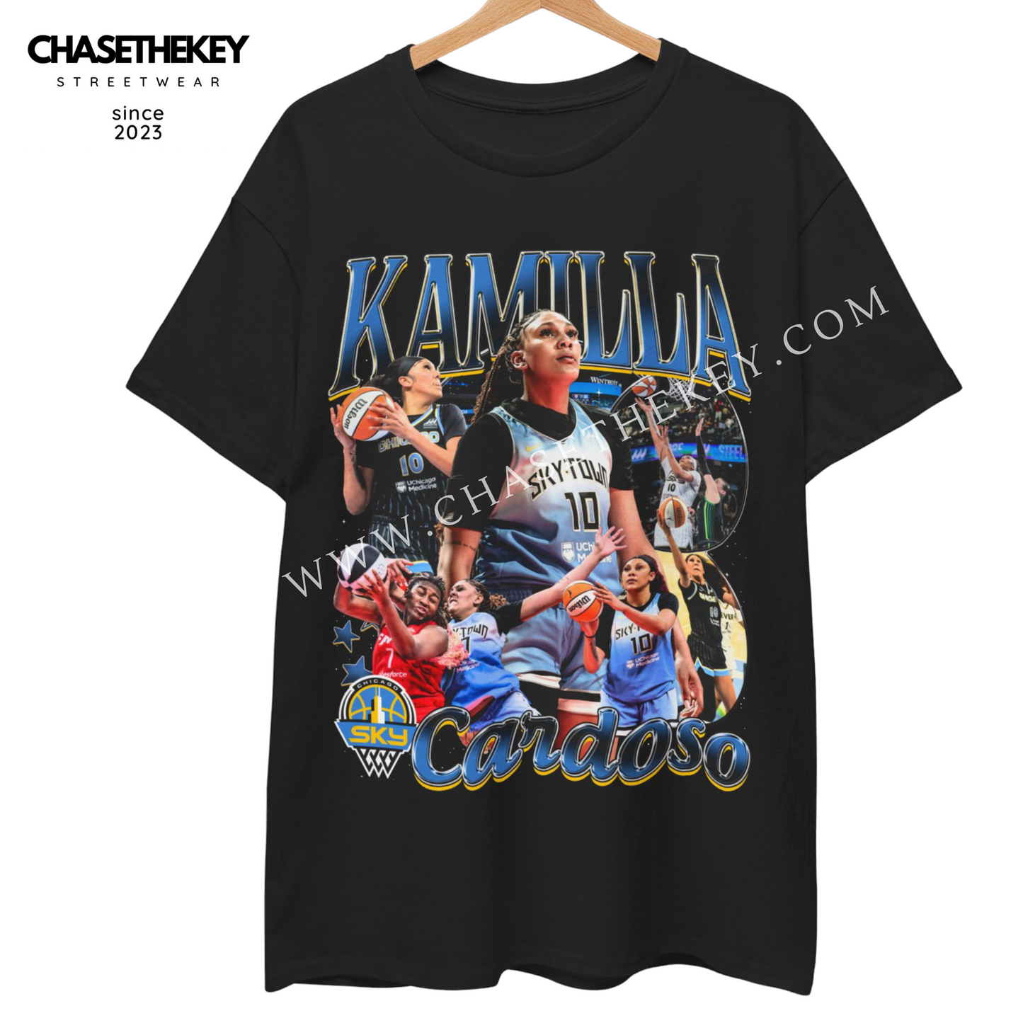 Kamilla Cardoso Chicago Sky T-shirt for WNBA fans