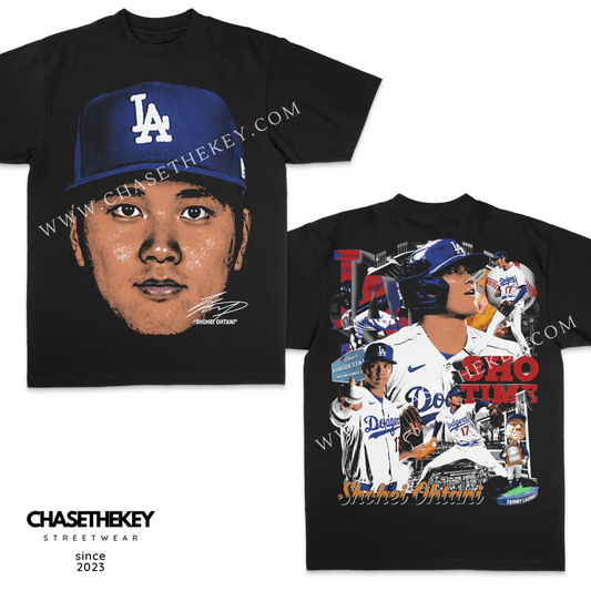 Shohei Ohtani LA Dodgers Big Face T-Shirt