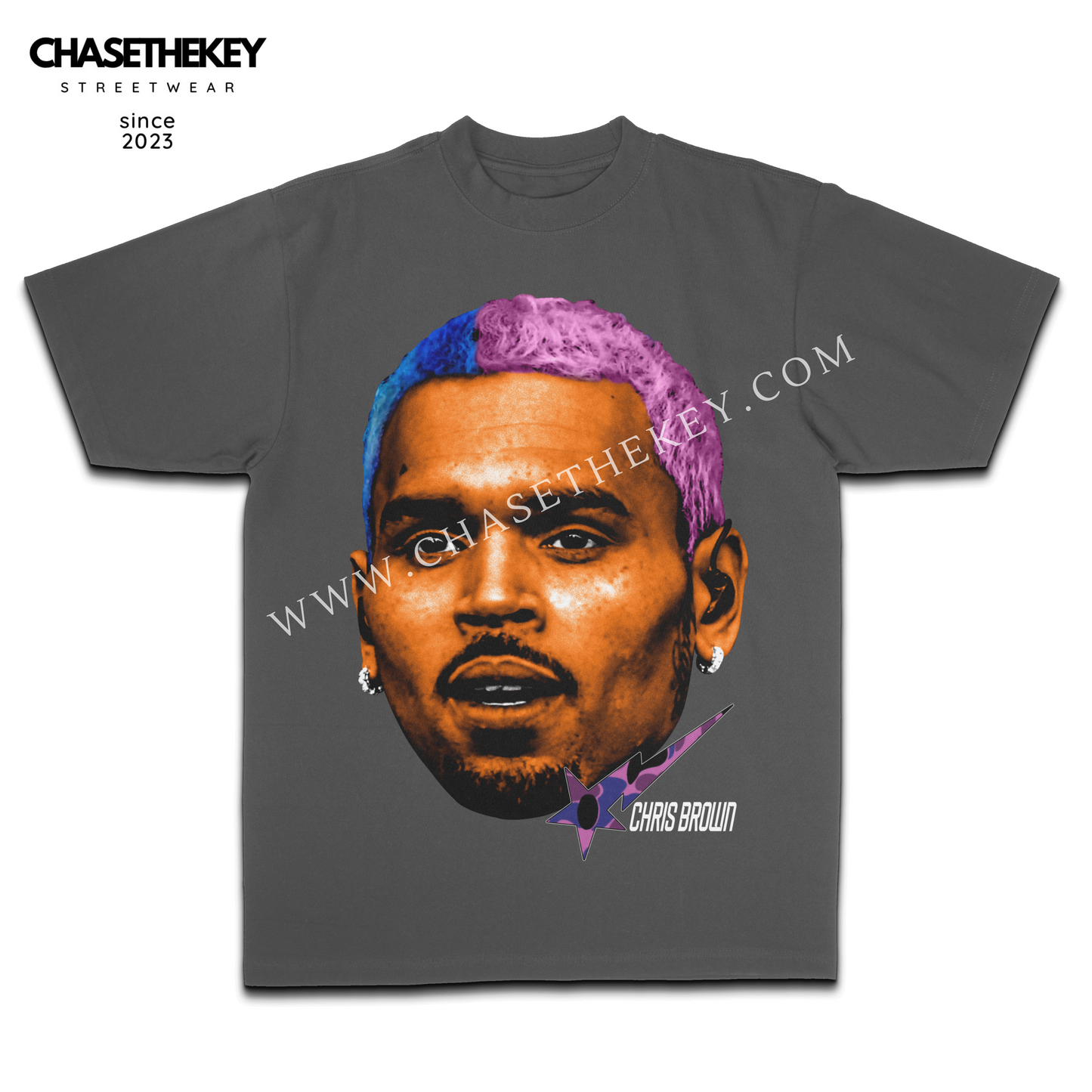 Chris Brown Big Face Shirt