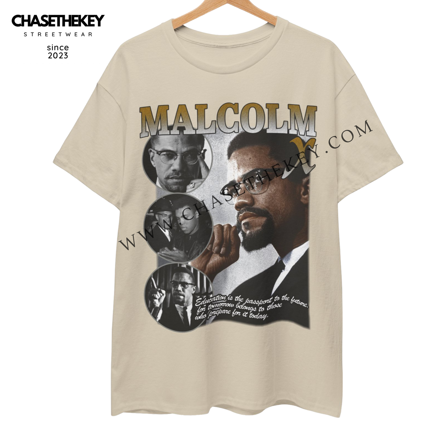 Malcolm X Education Is Key Shirt