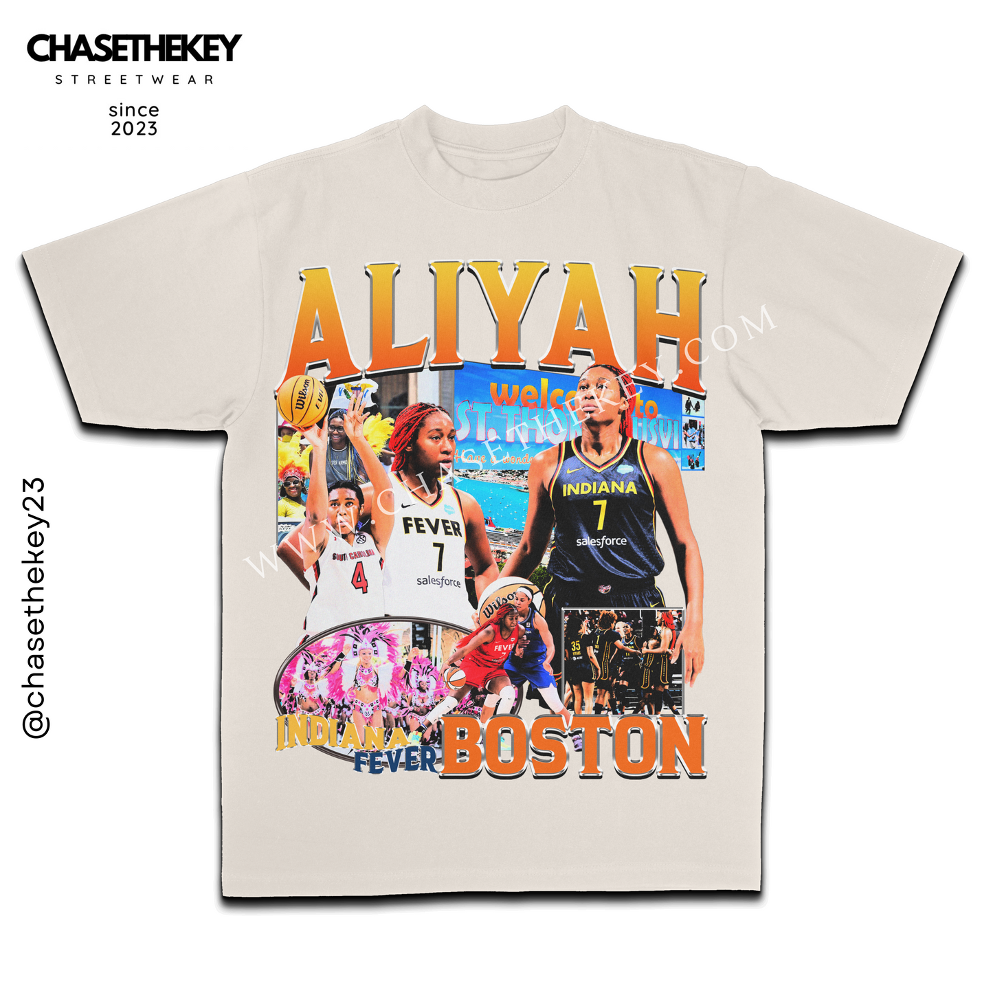 Aliyah Boston Indiana Fever T-shirt for WNBA fans