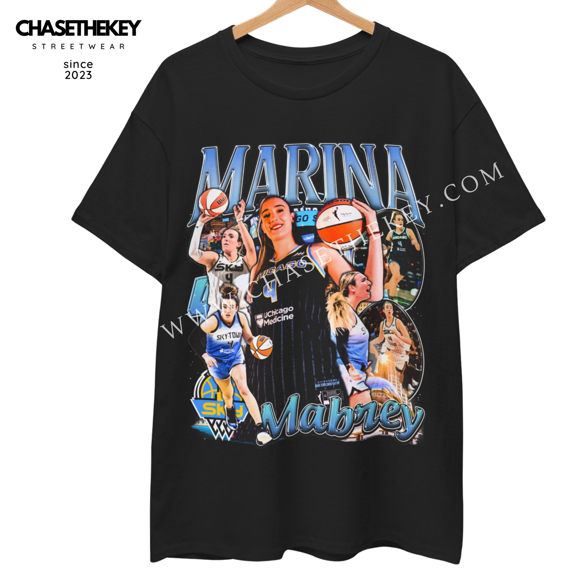 Marina Mabrey Chicago Sky T-shirt for WNBA fans